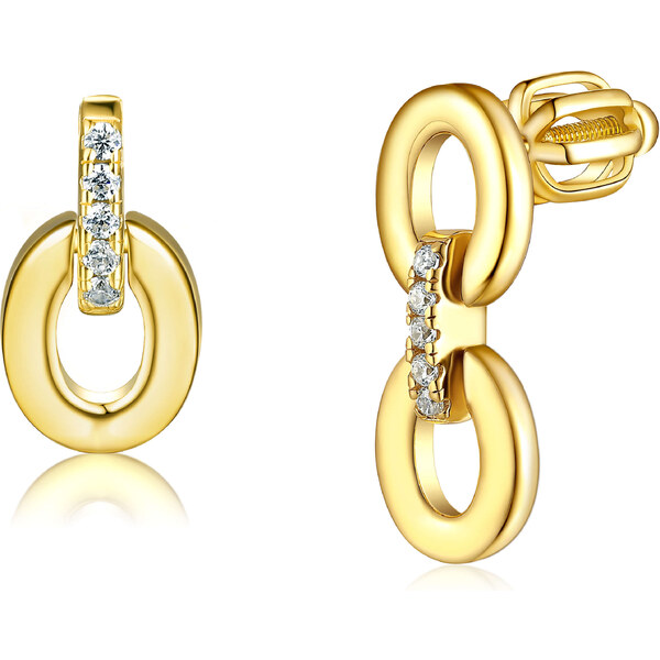 Olivie Strieborné náušnice ŘETĚZ GOLD 7936 46927171