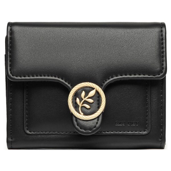 Miss Lulu Peňaženka - s lístkom a priehradkou na mince, čierna 46858286