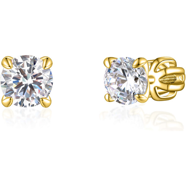 Olivie Strieborné 5mm náušnice PIPPI GOLD 7956 46929352