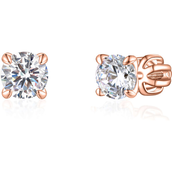 Olivie Strieborné 5mm náušnice PIPPI ROSE 7957 46929353