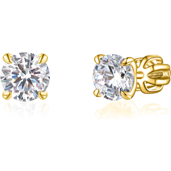 Olivie Strieborné 6mm náušnice PIPPI GOLD 7962 47000880