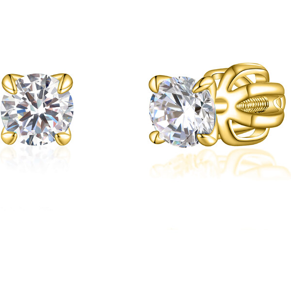 Olivie Strieborné 4mm náušnice PIPPI GOLD 7950 46929346