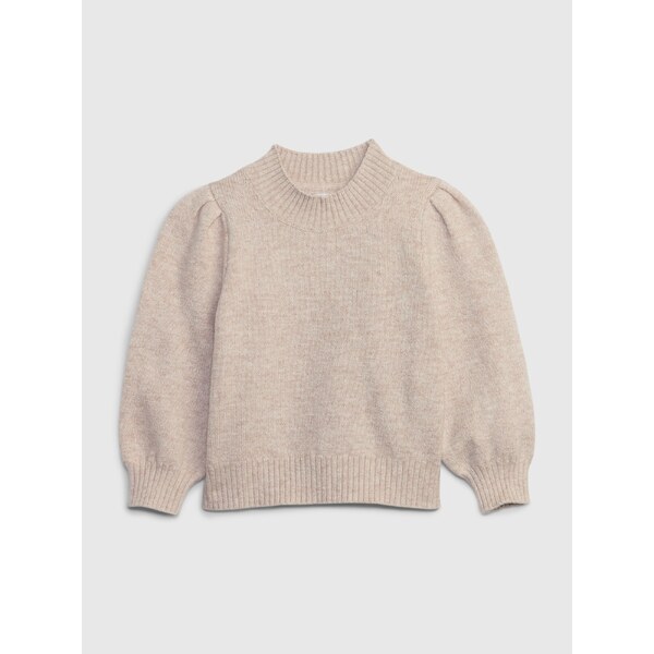 Béžový dievčenský basic sveter GAP 52516994