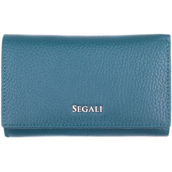SEGALI Dámska kožená peňaženka 7074 B rain storm 66578857