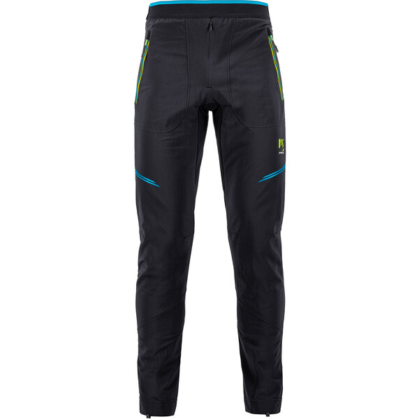 Karpos FEDERA outdoorové nohavice, pánske, čierne/modré 58442989