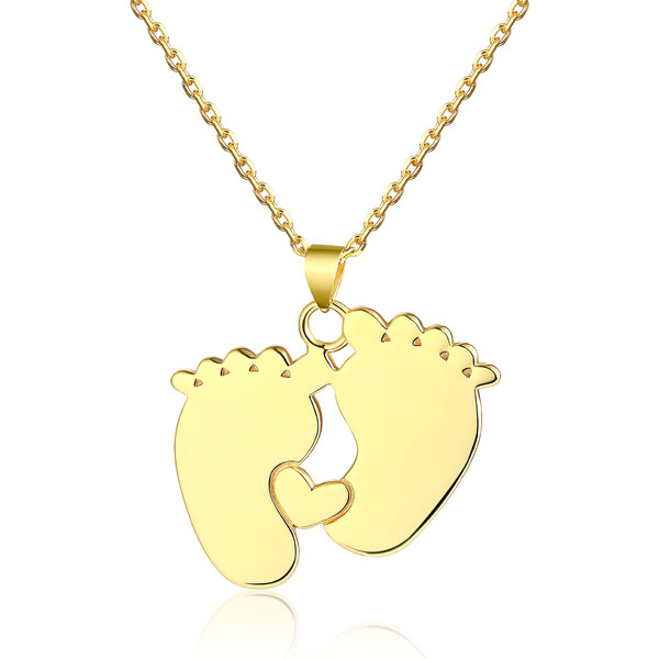 Olivie Strieborný náhrdelník NOŽIČKY GOLD 7999 47009492