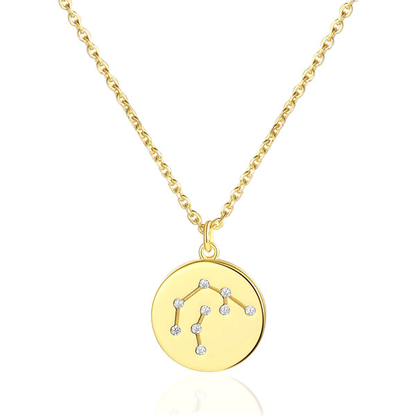 Olivie Strieborný náhrdelník VODNÁŘ GOLD 8023 47034746