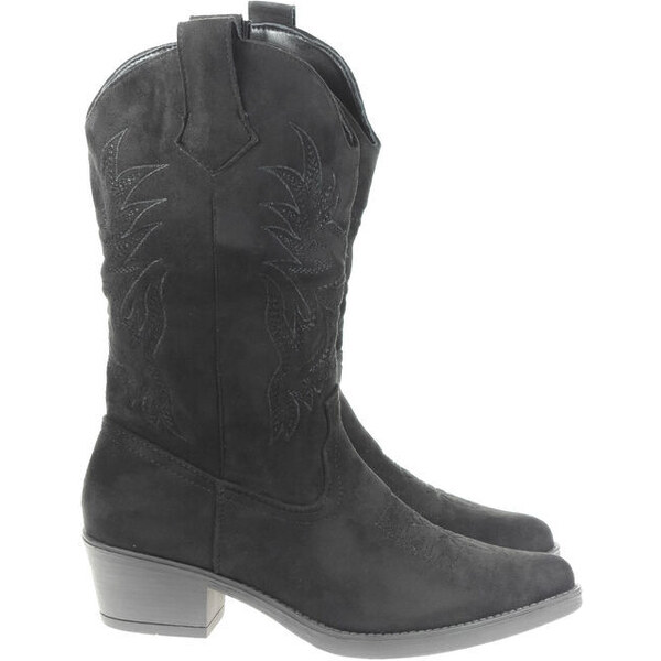 COMER Dámske čierne kozáčky AURELA 46925835