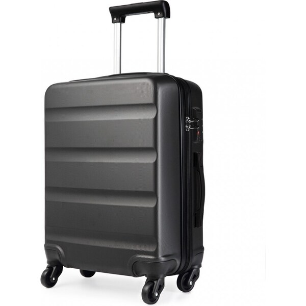 Kufor - na cesty, pevný, unisex KONO, veľký, šedý 46925914