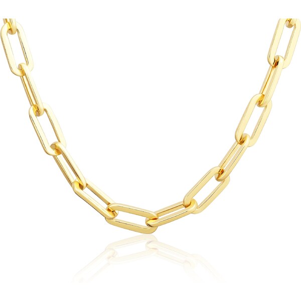 JVD Masívny pozlátený náhrdelník SVLN0583SJ4GO45 66586421