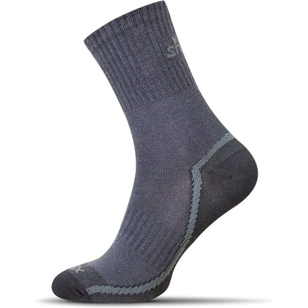 Shox Tmavošedé pánske ponožky Sensitive 46929115