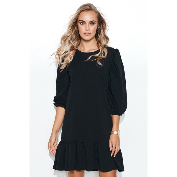 Dámske denné šaty M709 čierne - Makadamia 49764469