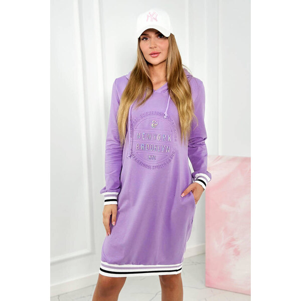 K-Fashion Šaty Brooklyn fialka 49765885