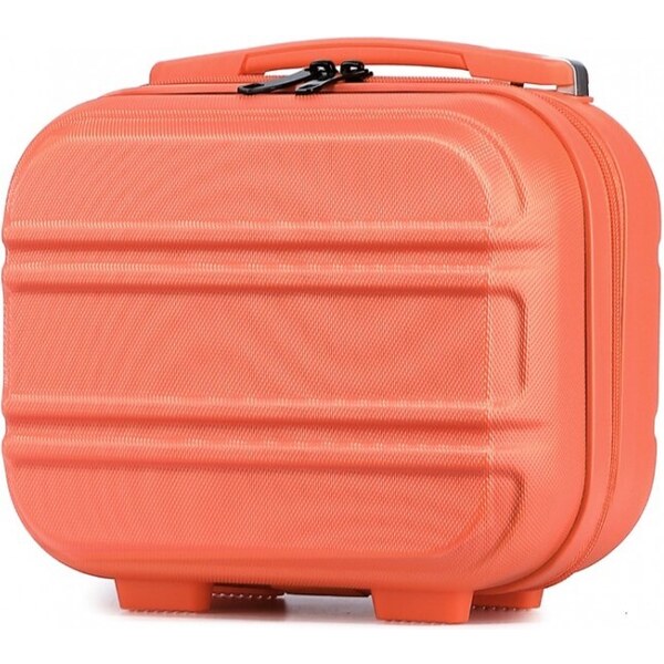 KONO Mini kufor - Ariel, príručný kozmetický, koral 46972675