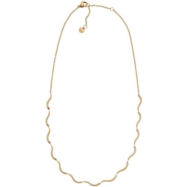 Skagen Nadčasový pozlátený náhrdelník Wave SKJ1746710 66582191
