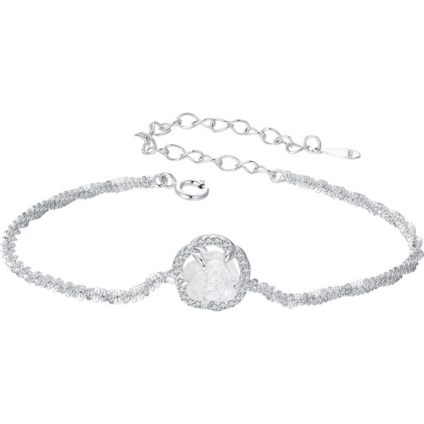 Emporial Royal Fashion strieborný náramok Ruže BSB155 54063059