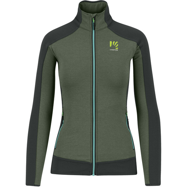 Karpos ODLE dámska flíska Thyme/Black Sand 58443393