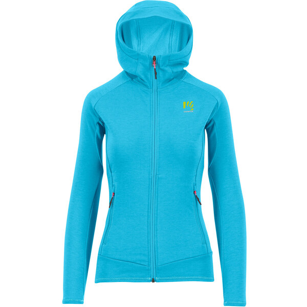 Karpos MEZZODI mikina dámska flíska Blue Atoll 58443338