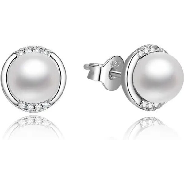 Olivie Strieborné náušnice PERLA 8043 47051124