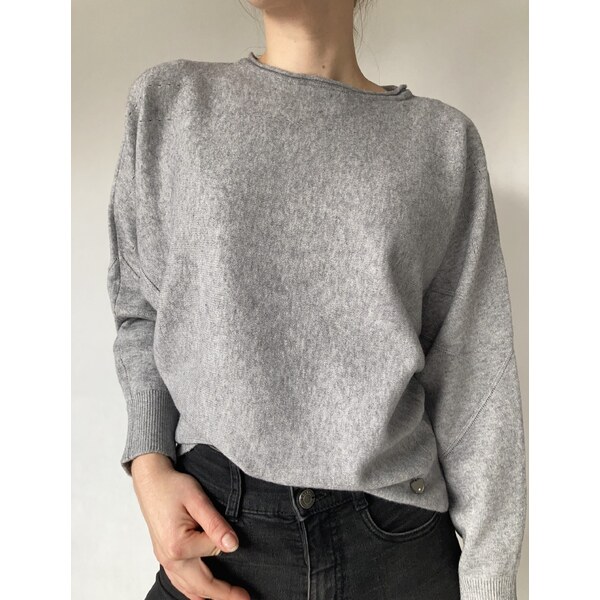 modnenakupy.sk Dámsky sveter so širokými rukávmi NADIA 47016175