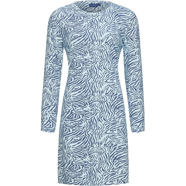 Dámska nočná košeľa 10232-160-2 modrá so vzorom - Pastunette 49776353