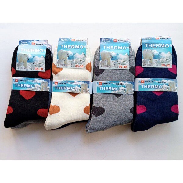Dámske termo ponožky 2 páry 47027926