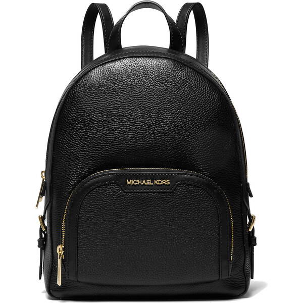 Michael Kors Jaycee Medium Pebbled Leather Backpack Black 47052273