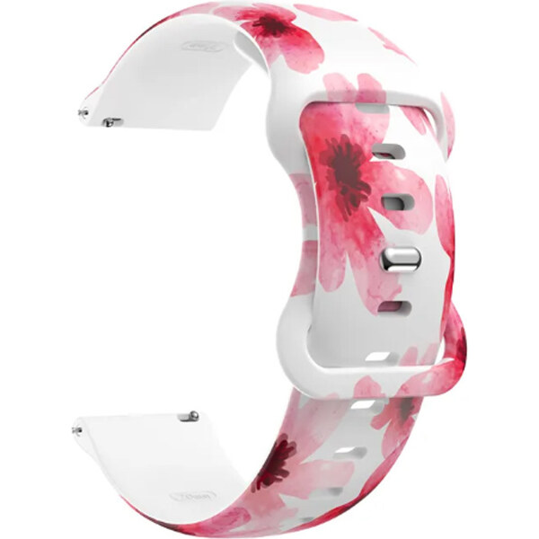 Madvell Silikónový remienok Pink Star 20mm 46928240