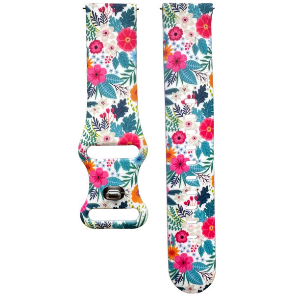 Madvell Silikónový remienok kvetinová lúka 20mm 46928269