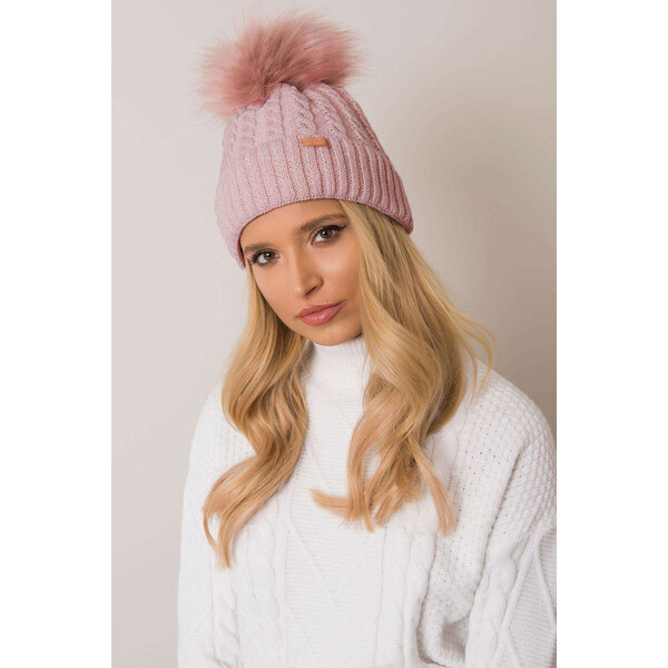 Glara Vlnená čapica s brmbolcom 47045200