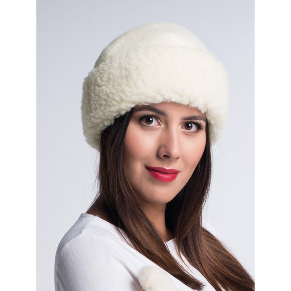 Glara Teplá vlnená čiapka Meriono 47045191