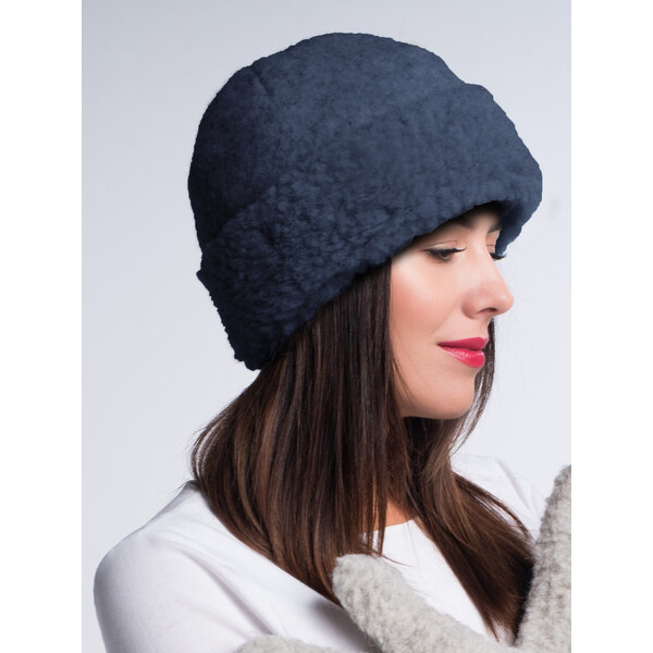 Glara Teplá vlnená čiapka Meriono 47045194