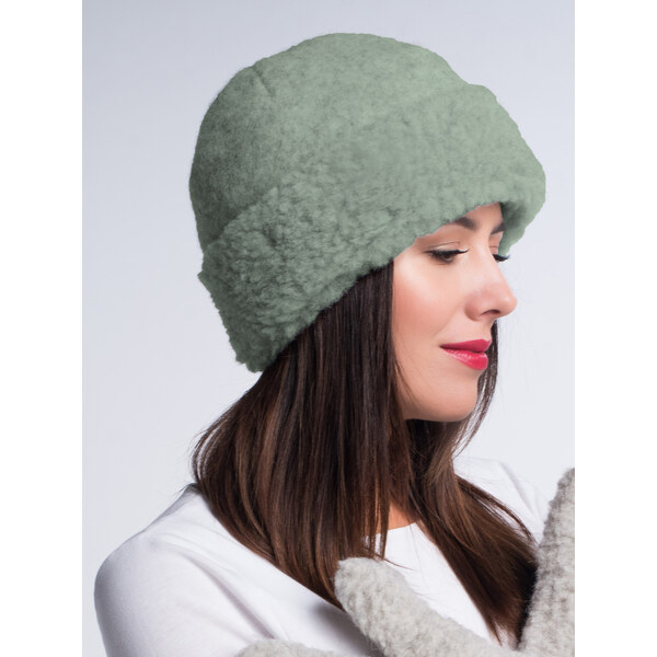 Glara Teplá vlnená čiapka Meriono 47045195