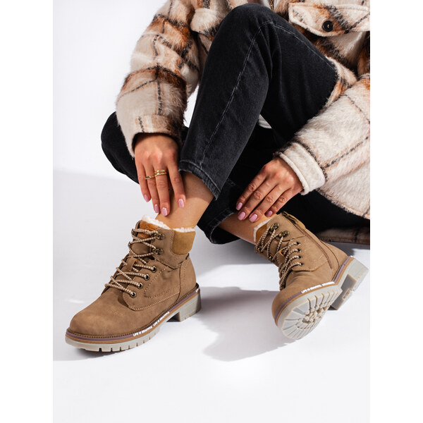 GOODIN Brown womens trappers Shelvt 50526160