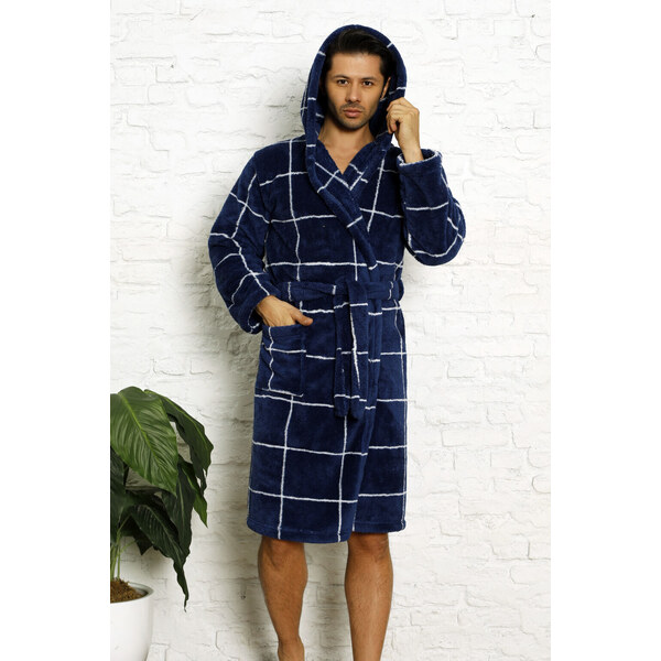 Cocoon Secret Pánsky župan 4004 modrý - CoCoon 49780637