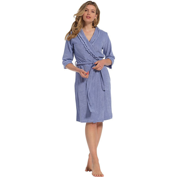 Dámsky župan 75199-325 modrý - Pastunette 49780794