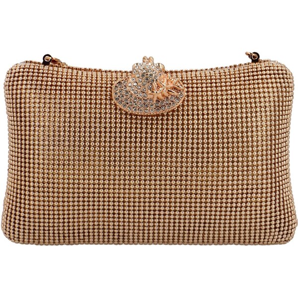 Michelle Moon Dámska luxusná listová kabelka zlatá - MOON Miliena 57978553