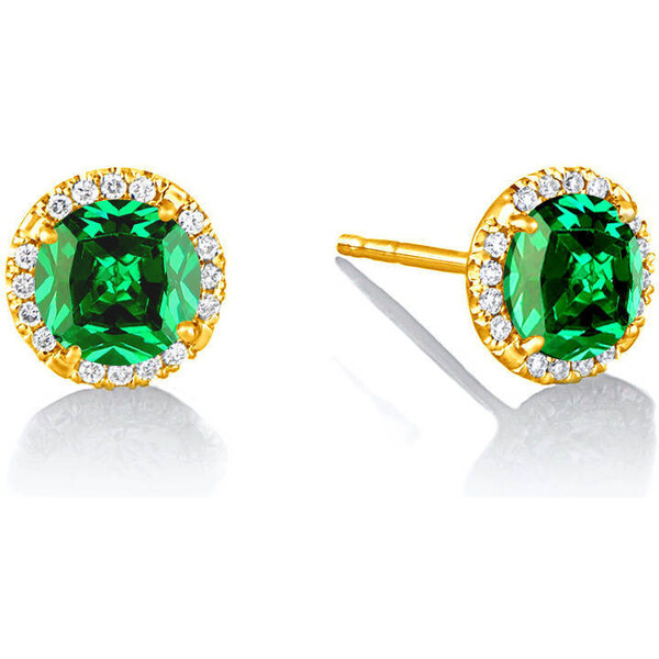 MAJYA Strieborné náušnice OLIVIE 10755 64581362