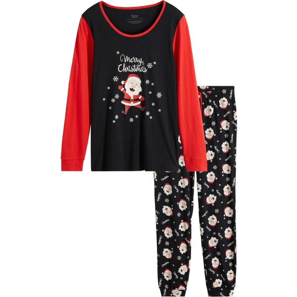 bonprix Pyžamo, farba čierna 47086442