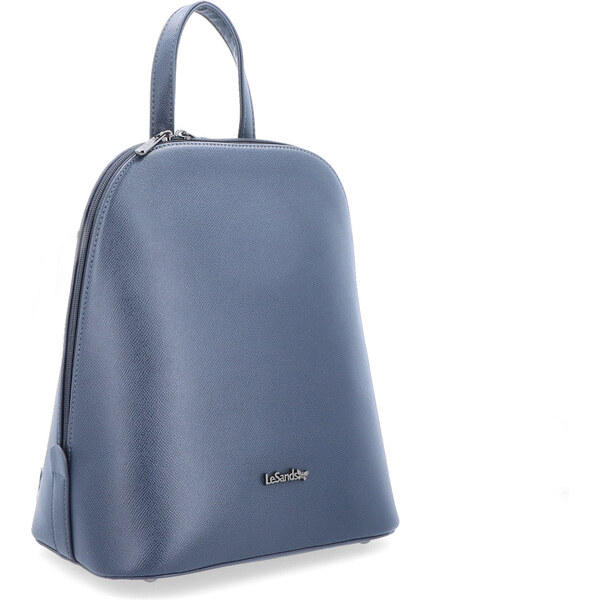 Mestský batoh zo syntetickej kože Le Sands modrá 9000 TM 47092260