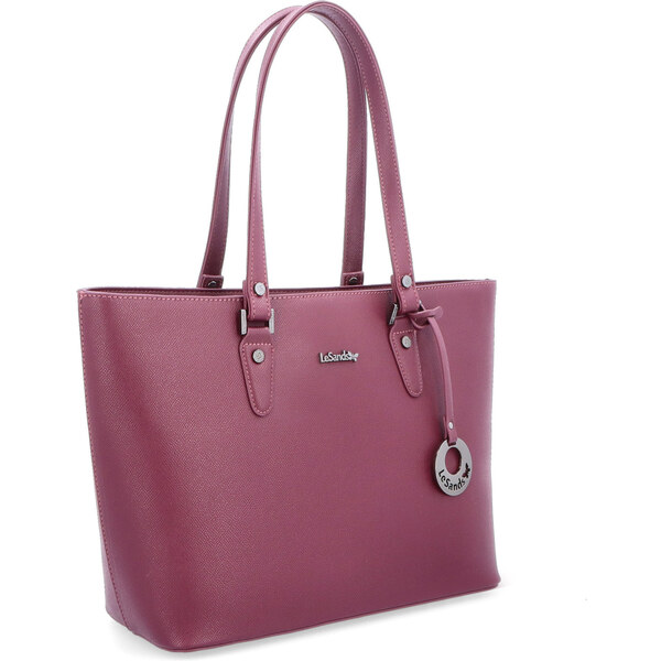 Kabelka zo syntetickej kože cez rameno Le Sands vínová 9004 MA 47092330