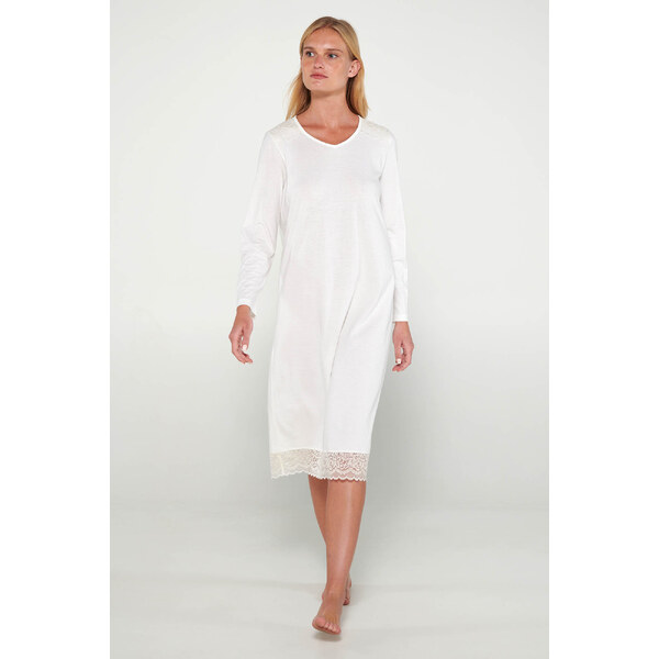 Vamp - Nočná košeľa s čipkovými detailmi 19900 - Vamp 49779154