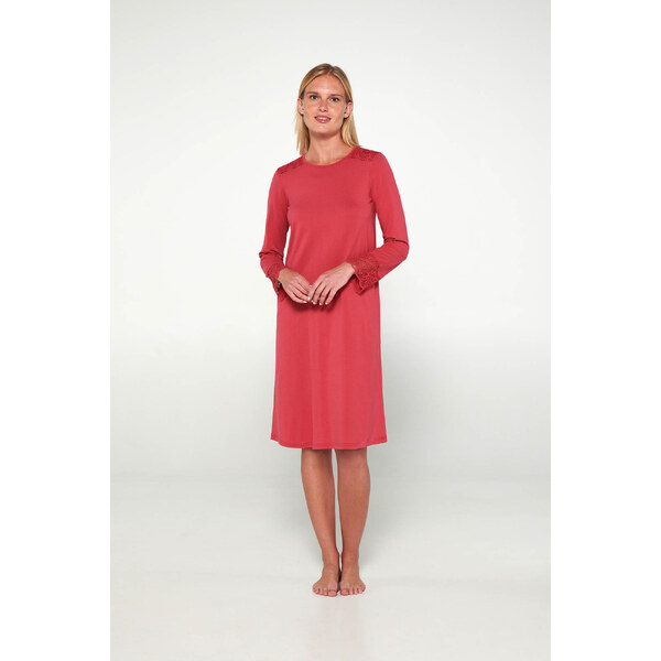 Vamp - Nočná košeľa s čipkovými detailmi 19909 - Vamp 49779150