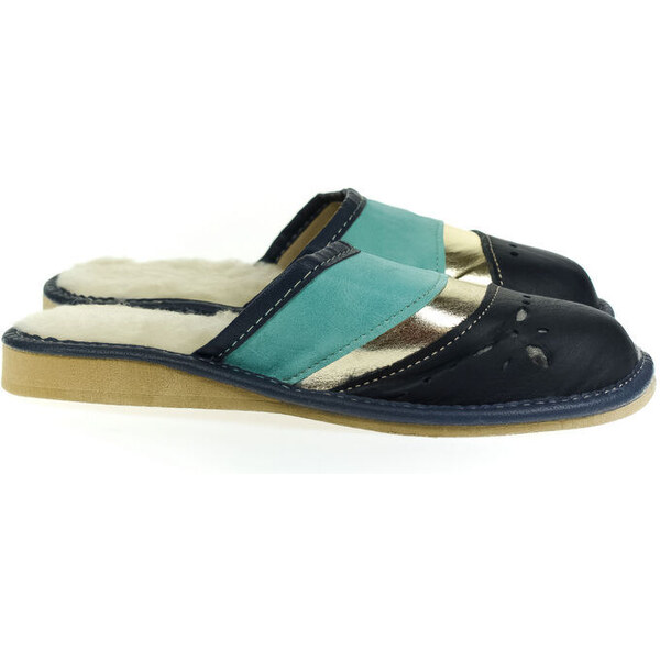 JOHN-C Dámske luxusné kožené papuče MIRIAM 47119896