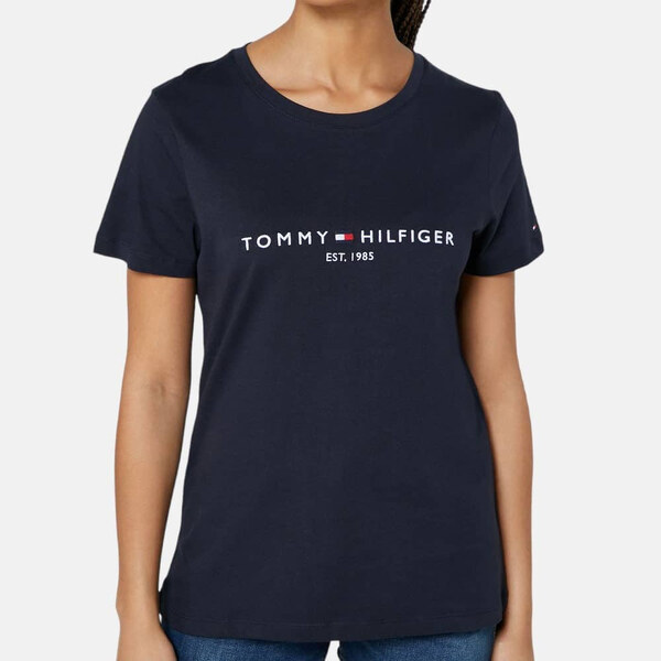 Dámské modré triko Tommy Hilfiger 55465 47120325