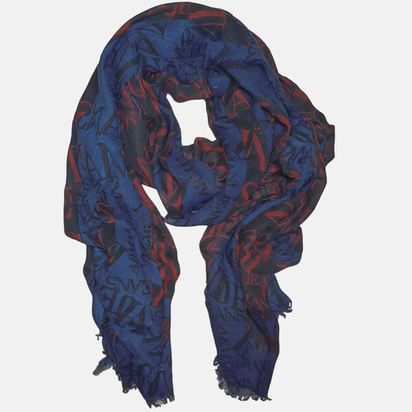 Modrý šátek Armani Jeans 55528 47120350