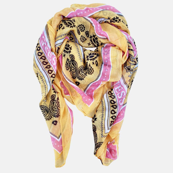 Oranžový šátek Guess 55593 47120412