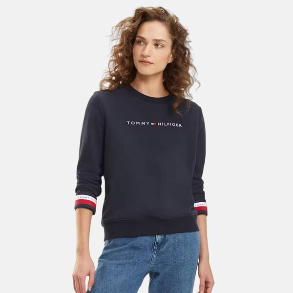 Dámská modrá mikina Tommy Hilfiger 55598 47120417