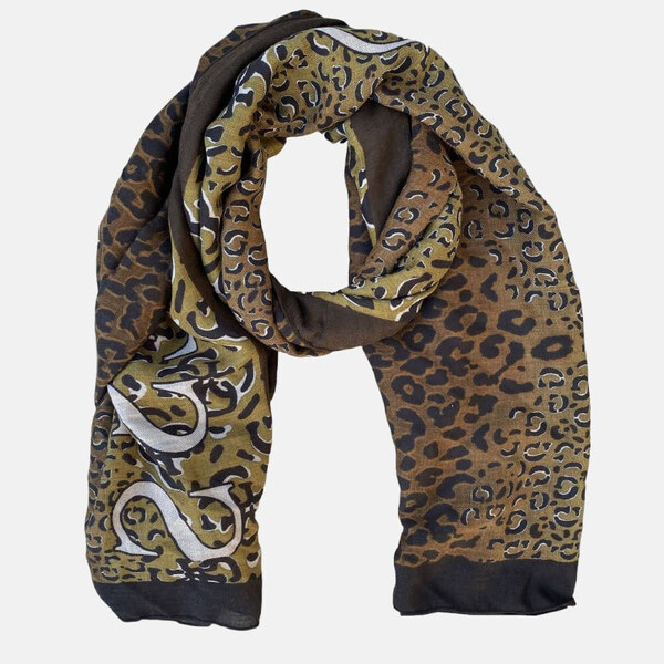 Hnědý šátek Guess 55611 47120429