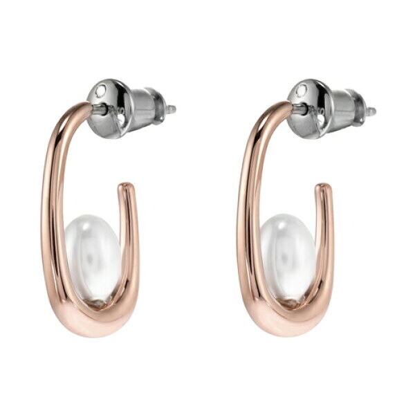 Skagen Pôvabné pozlátené náušnice s pravými perlami Agnethe SKJ1747791 66580768